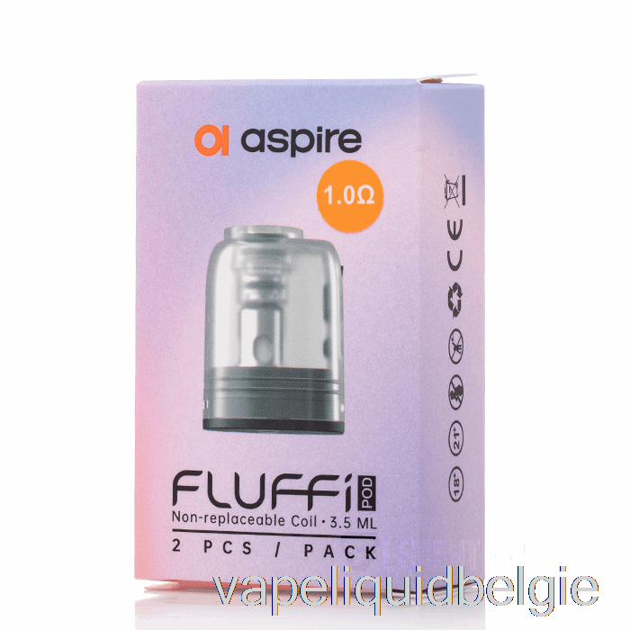 Vape Smaken Aspire Fluffi Vervangende Pods 1.0ohm Fluffi Pods